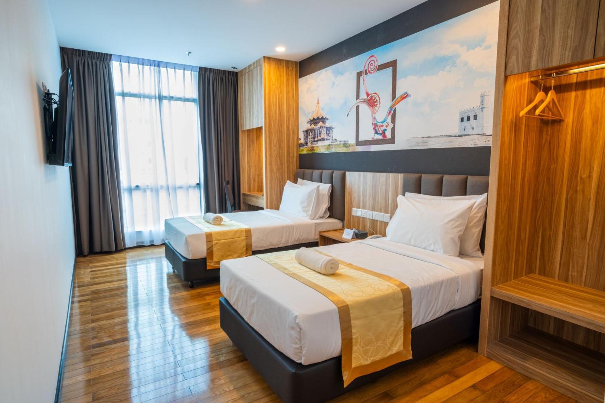 City Rise Hotel Miri Exterior foto